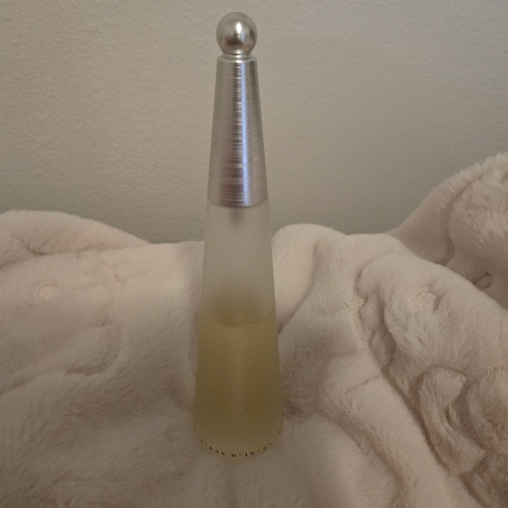 Issey Miyake Perfume Bottle with Silver Cap